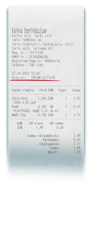 Makstud kassas